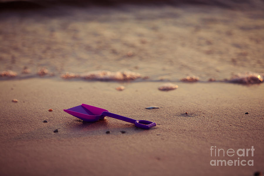 Beach Photograph - Left Behind by Joan McCool