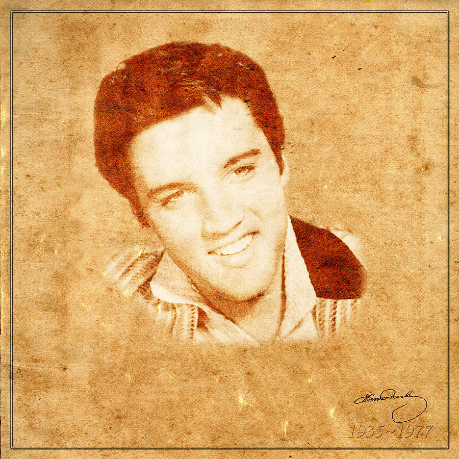 Elvis Presley Photograph - Legends 6 by Andrew Fare