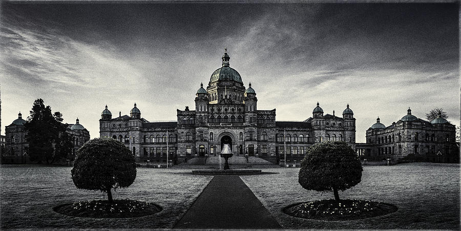 Legislature building British Columbia Victoria Photograph by Peter V Quenter