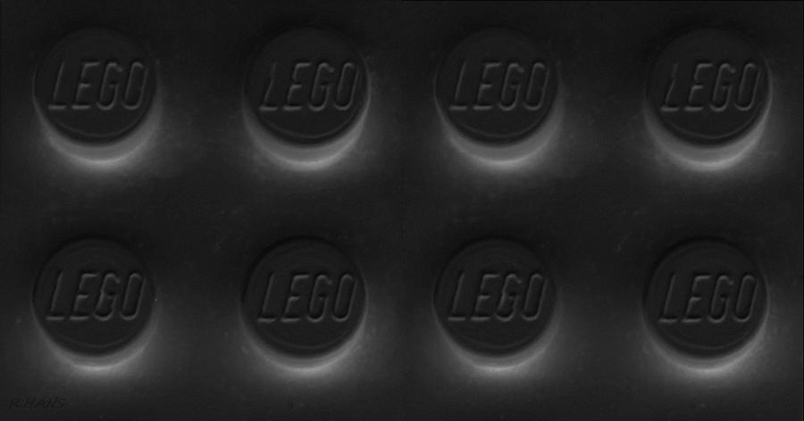 Lego Block Negative Photograph