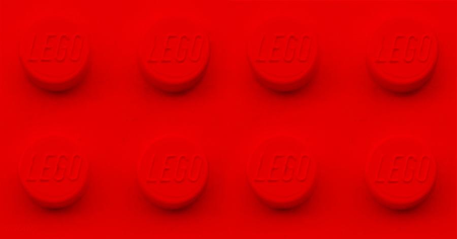 Red best sale lego block