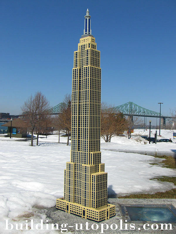 Empire State Building Sculpture - LEGO Empire State Building by Michael Labelle
