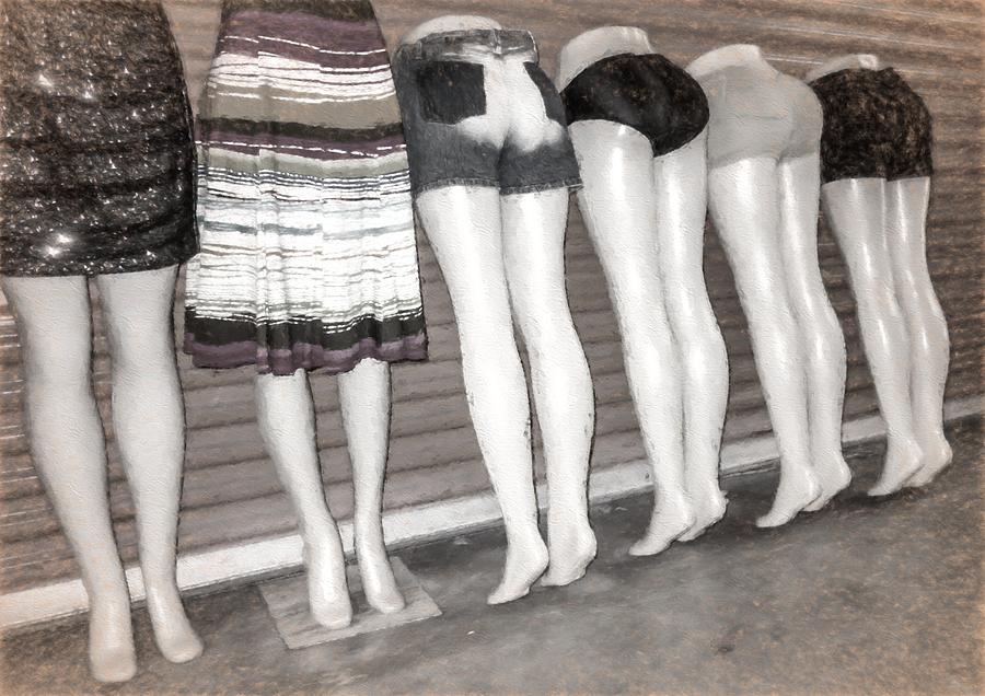 Legs 847b Photograph by Rudy Umans