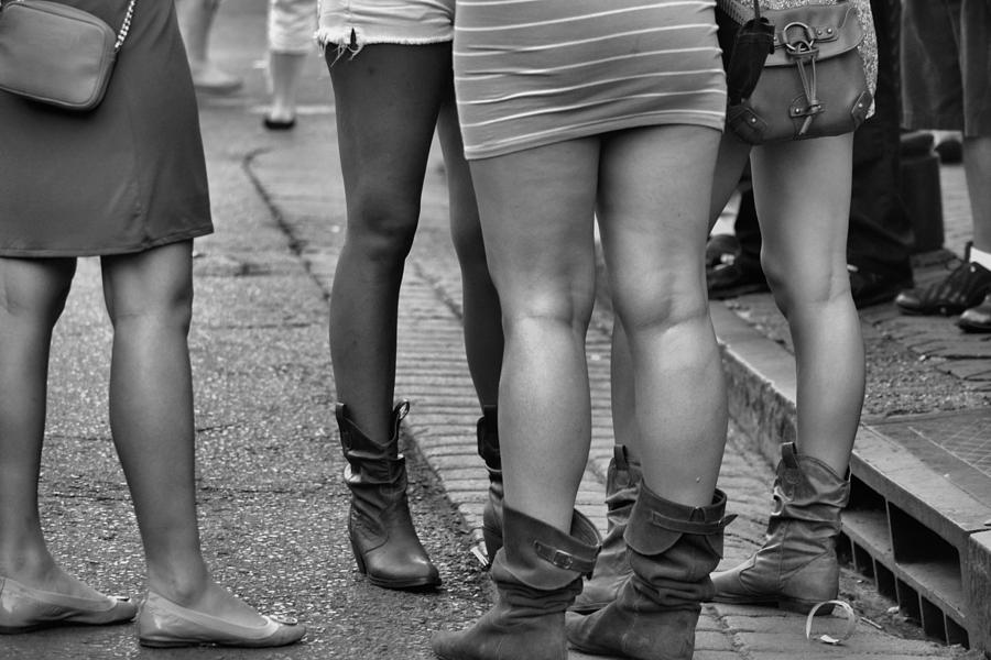 Legs and Boots Photograph by Nadalyn Larsen