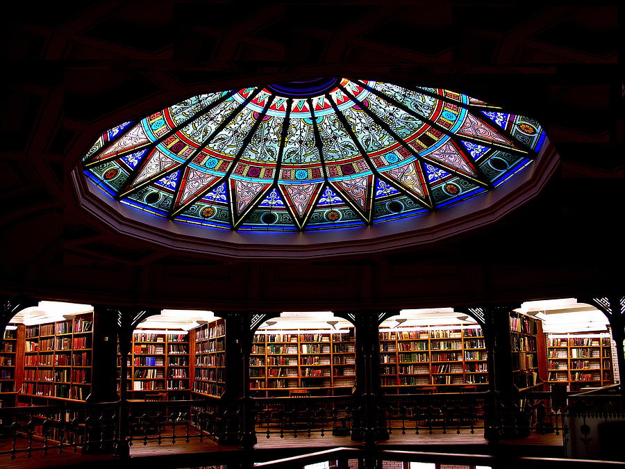 Lehigh University Bethlehem Linderman Library Photograph by Jacqueline M Lewis