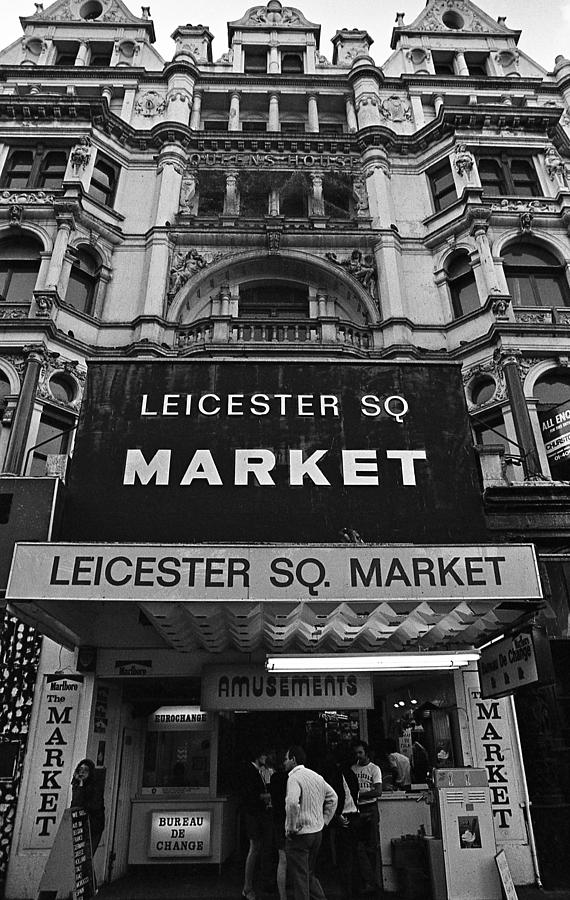 Leicester Square Market  Photograph by Nancy Clendaniel