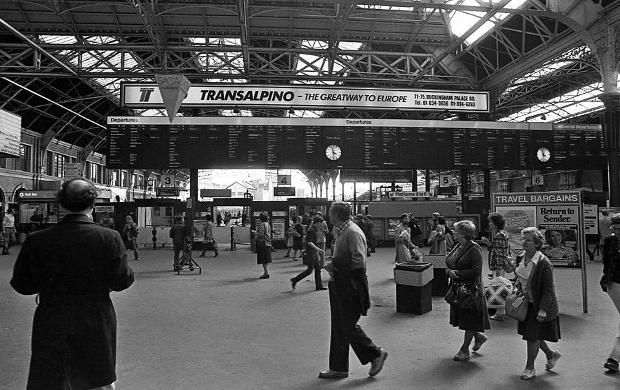 Leicester Square Train Station Photograph by Nancy Clendaniel