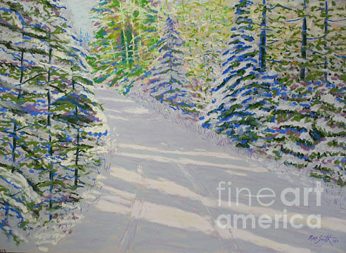 Leighs Camp Road Pastel by Rae  Smith PSC