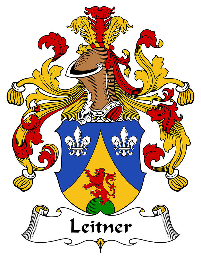 Leitner Coat of Arms German Digital Art by Heraldry