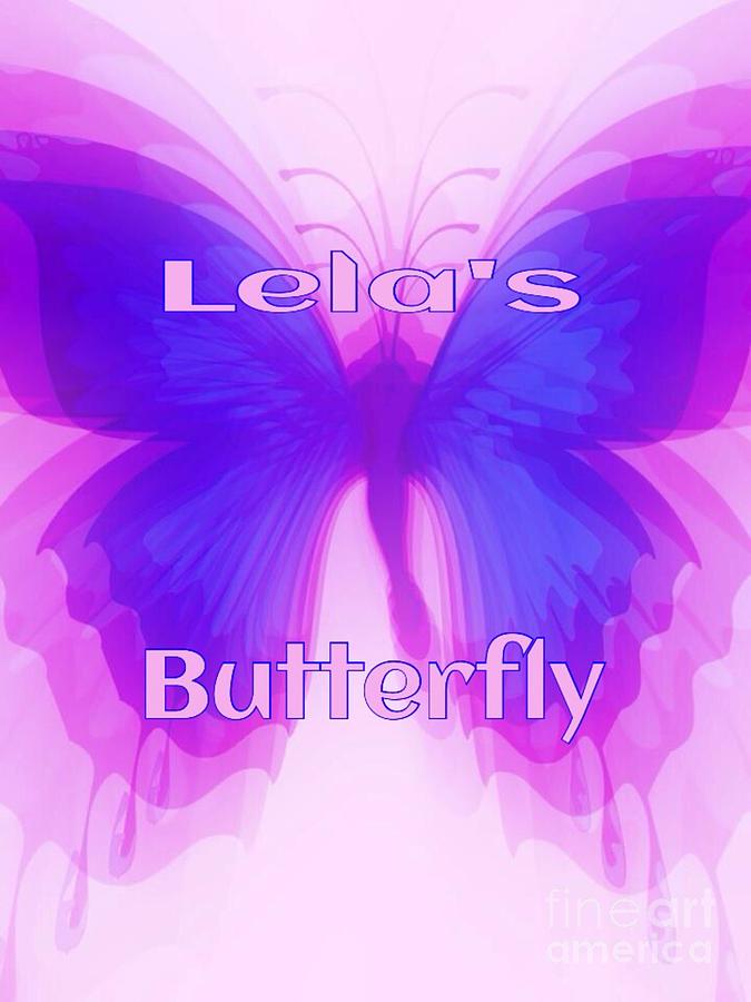 Lelas Butterfly Digital Art by Gayle Price Thomas