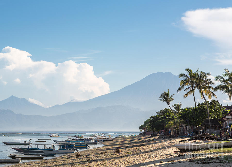 Lembongan beach in Bali Photograph by Didier Marti
