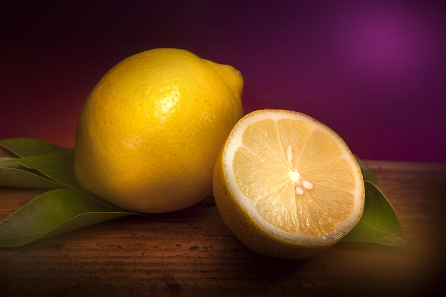 Lemon And Half Photograph