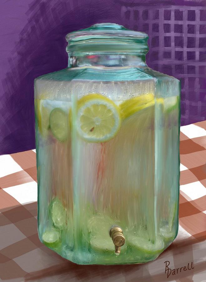 Lemon Limeade Digital Art by Ric Darrell