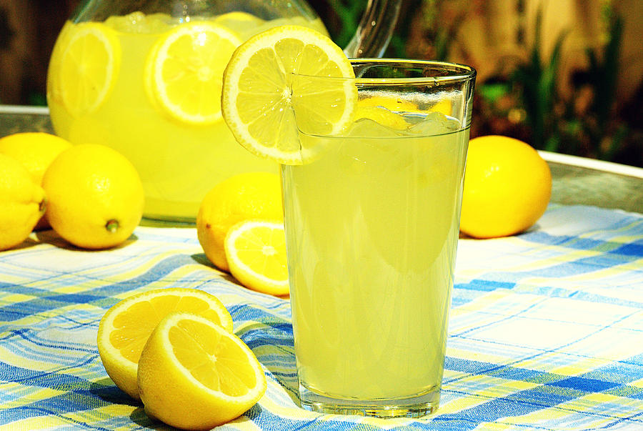 Lemonade Photograph by Judy Salcedo