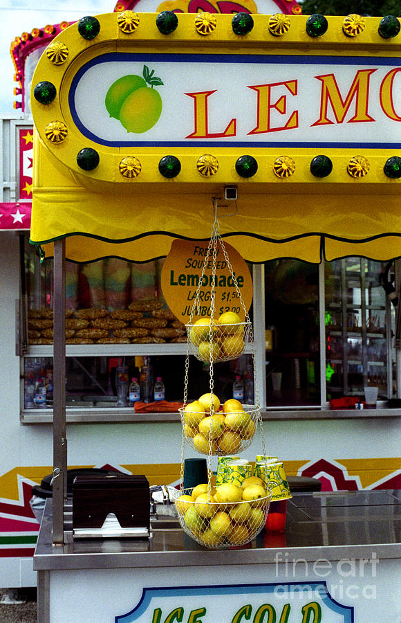 Lemonade Photograph by Tom Brickhouse
