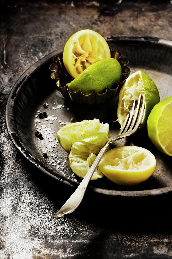 Lemons And Limes Photograph by Claudia Totir