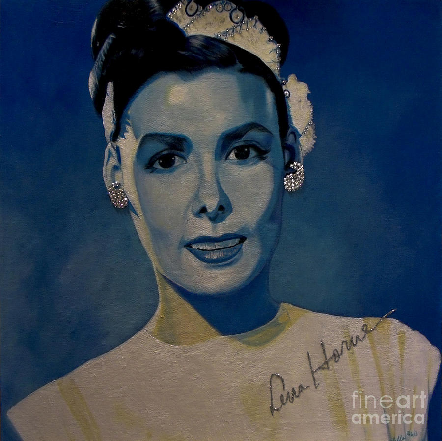 Lena Horne Painting by Michelle Brantley