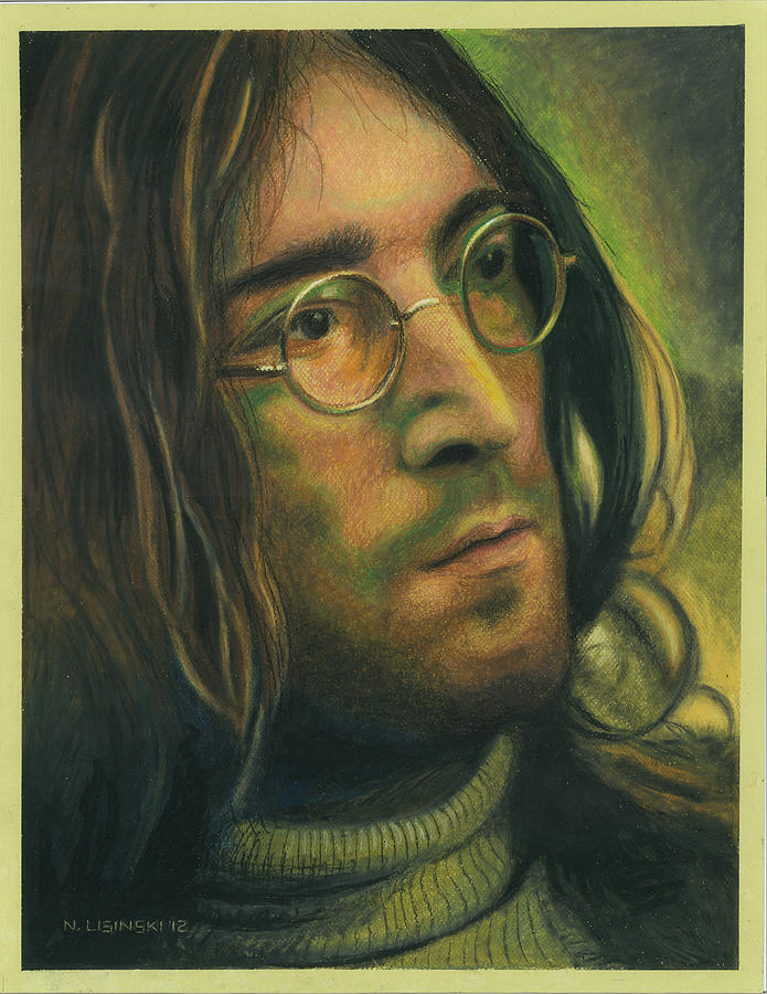 Lennon Painting by Norb Lisinski