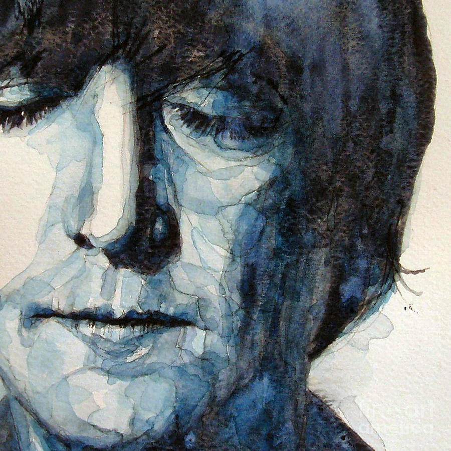 Portrait Painting - Lennon by Paul Lovering