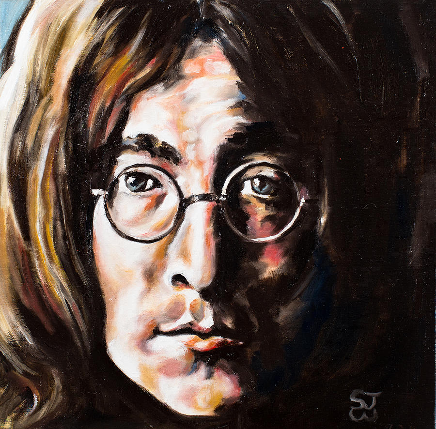 Lennon Painting by Sarah Eyre | Fine Art America