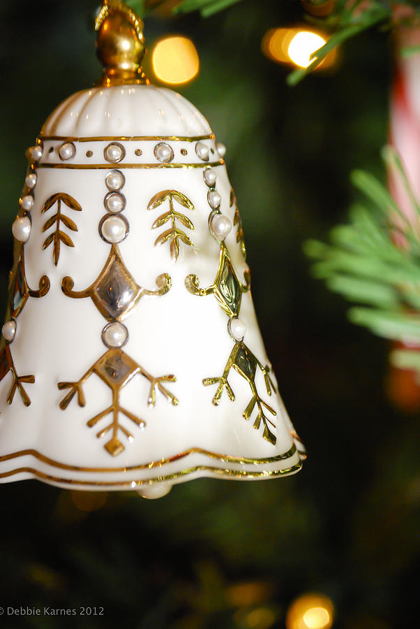 Lenox Bell Ornament Photograph by Debbie Karnes