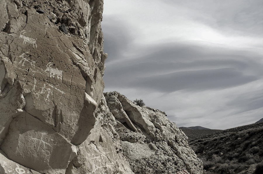 Petroglyphs Photograph - Lenticular 1 by A paul Cartier Petroglyphs Photograph - Lenticular 1 by A paul Cartier