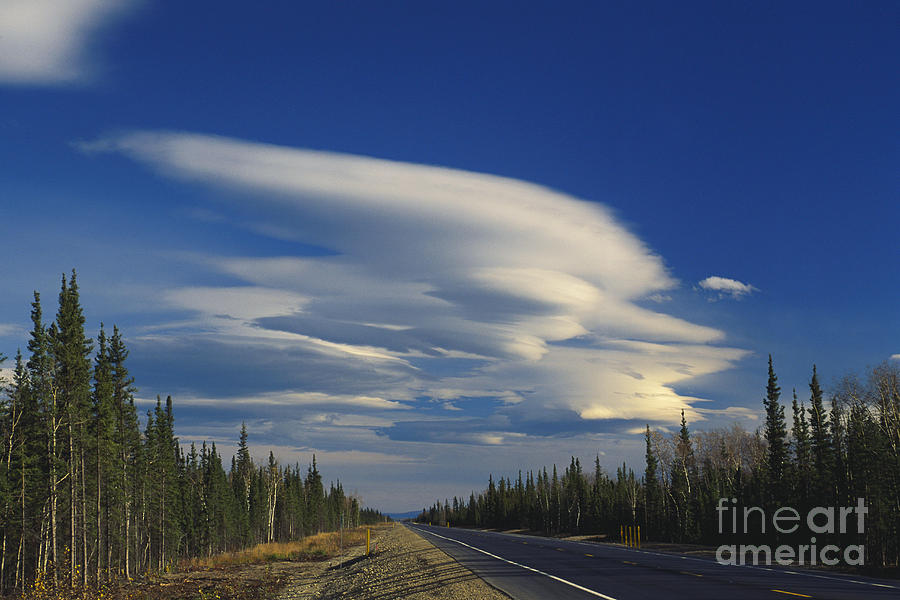 Lenticular Cloud Photograph by Stephen J Krasemann