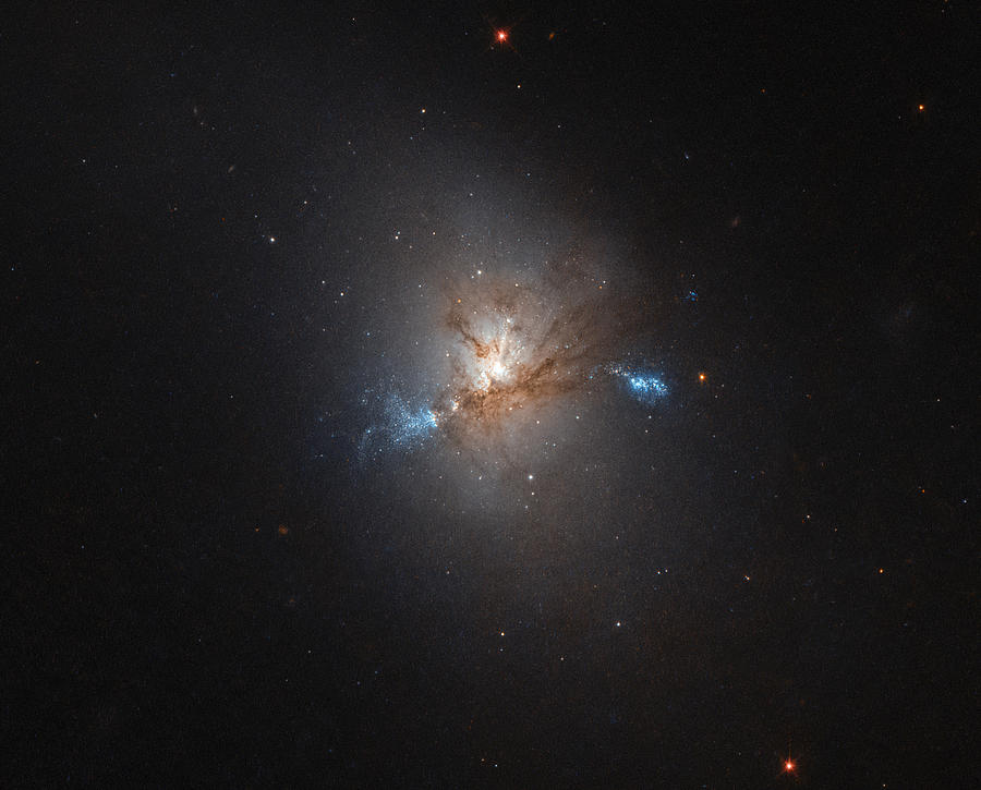 Lenticular Galaxy Ngc 1222 Photograph by Science Source