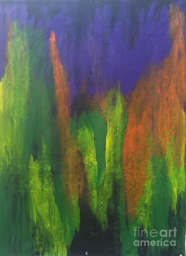 Freydoon Rassouli Painting - Lentree Av Jardin by Bebe Brookman Freydoon Rassouli Painting - Lentree Av Jardin by Bebe Brookman