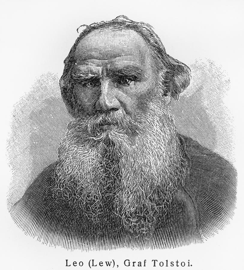 Leo Nikolayevich Tolstoy Drawing by Oprea Nicolae