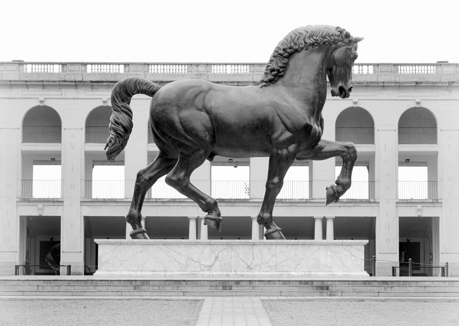 Leonardos Horse Photograph by Valentino Visentini