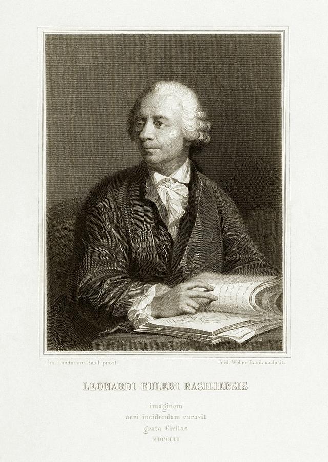 Leonhard Euler Photograph by Royal Institution Of Great Britain / Science Photo Library
