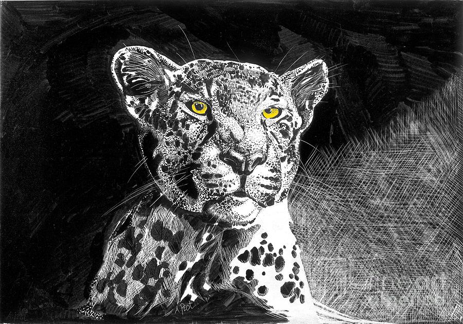 Leopard Painting by Adam Peot - Fine Art America