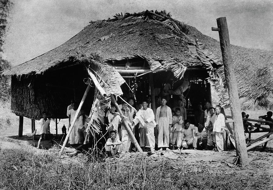 1900s Photograph - Lepers In The Philippines by National Library Of Medicine 1900s Photograph - Lepers In The Philippines by National Library Of Medicine