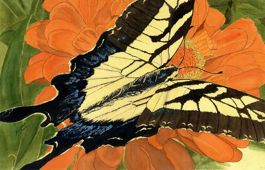 Lepidoptery Painting by Joel Deutsch