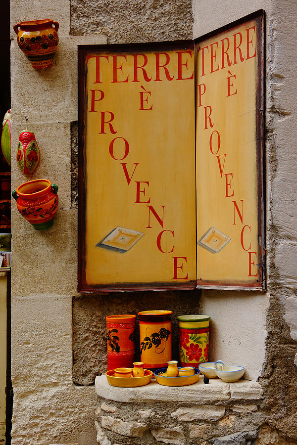 Pottery Photograph - Les Baux de Provence France DSC01931 by Greg Kluempers