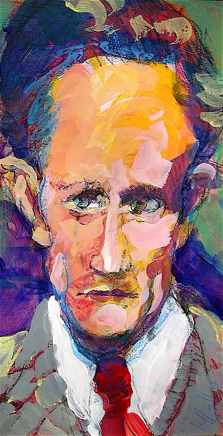 Leslie Howard Painting by Les Leffingwell