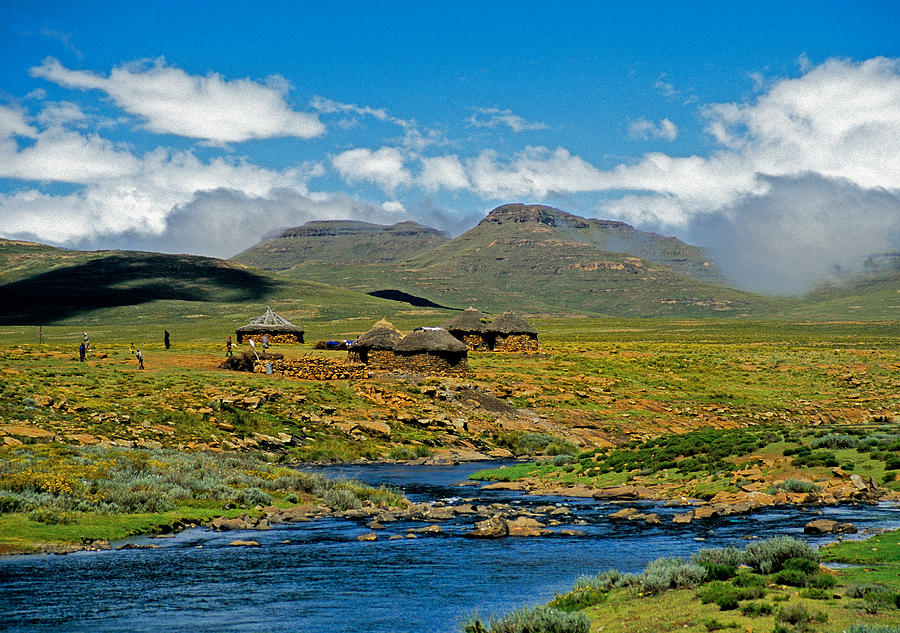 Lesotho vista Photograph by Dennis Cox