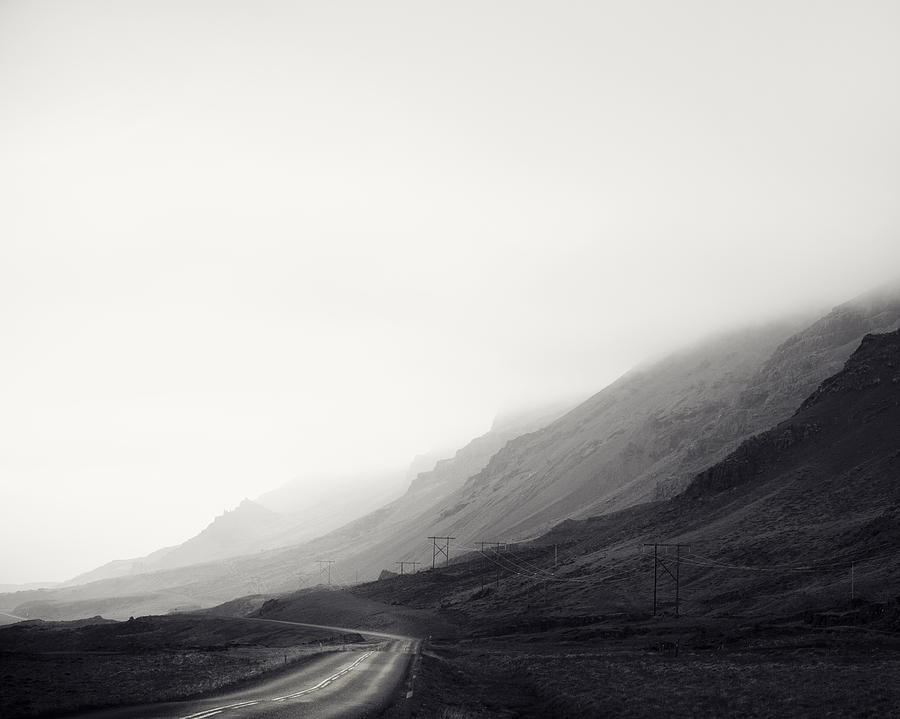 Black And White Photograph - Less Travelled by Irene Suchocki