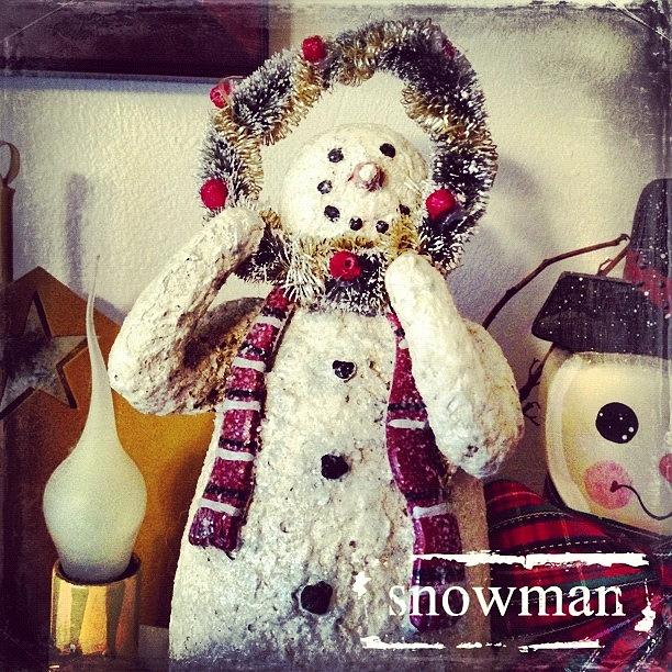 Winter Photograph - Let It Snow!  #phonto #altphoto by Teresa Mucha