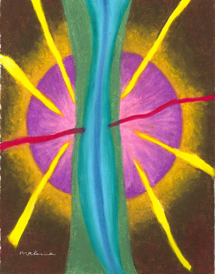 Let The Energies Flow Painting by Carrie MaKenna