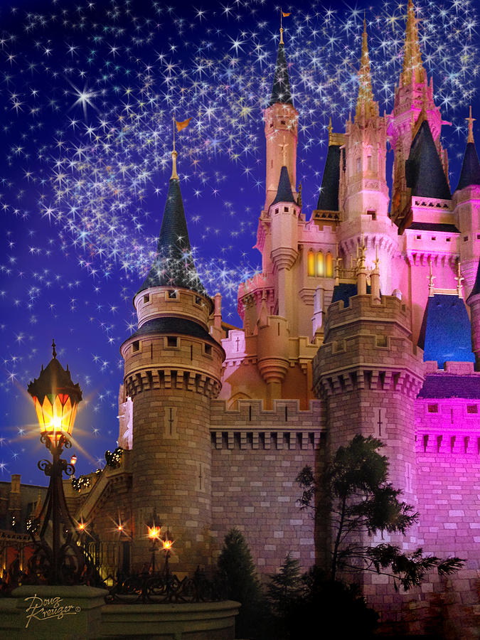 Disney's Magic Kingdom Photograph - Let The Magic Begin by Doug Kreuger