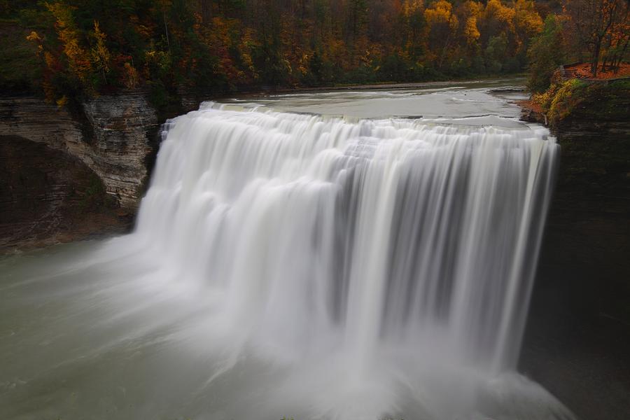 Letchworth Falls State Park in New York Photograph by Jetson Nguyen