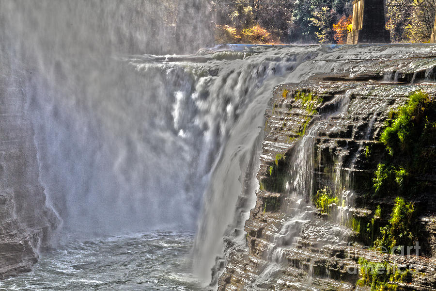 Letchworth Falls Photograph by William Norton