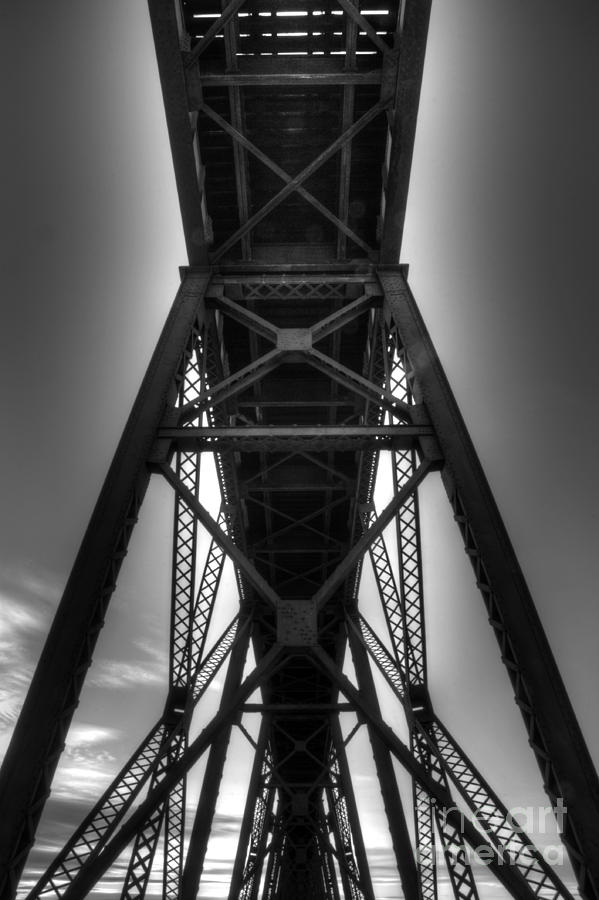 Lethbridge Photograph - Lethbridge High Level Bridge 4 by Bob Christopher