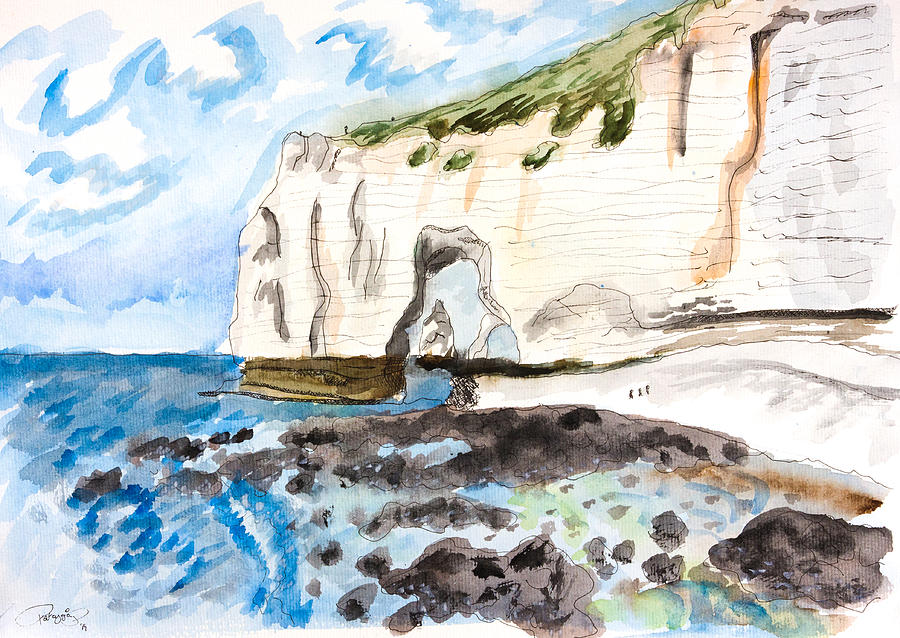Nature Painting - Letretat by Pati Photography