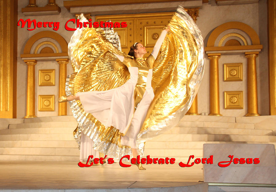 Christmas Photograph - Lets Celebrate Lord Jesus4 by Terry Wallace