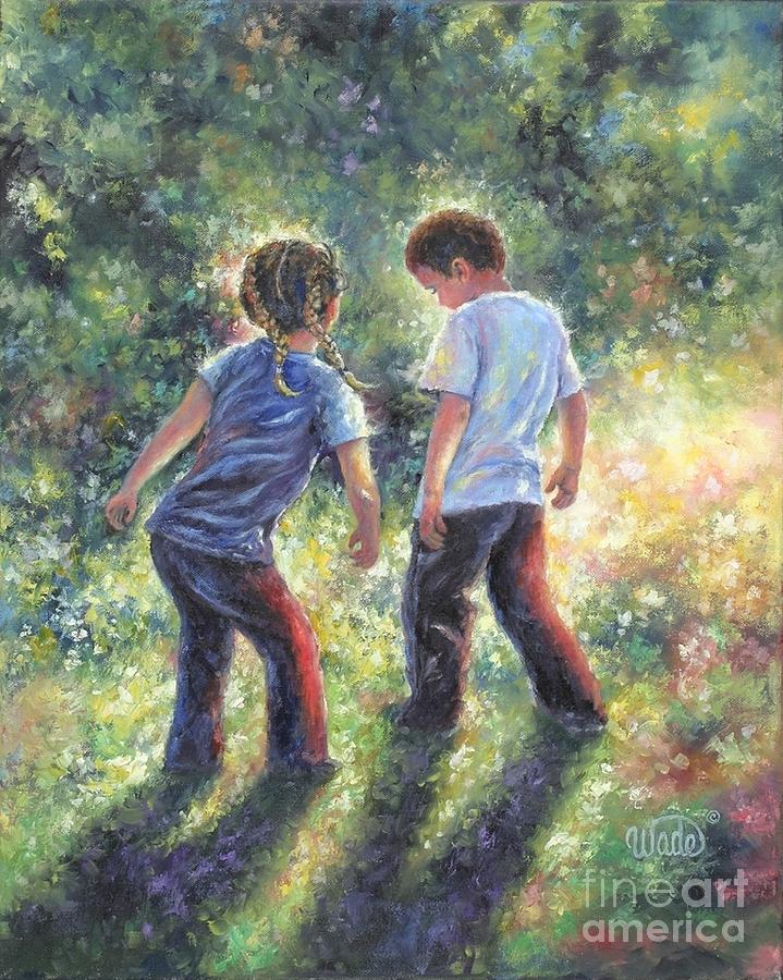 Lets Dance Painting By Vickie Wade