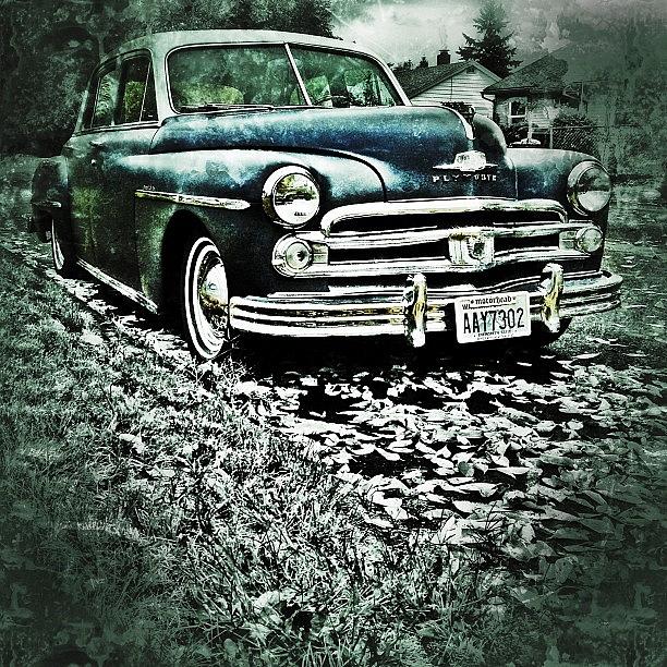 Vintage Photograph - Lets Go For Drive by Jon Kraft