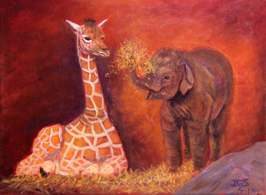 Lets Play Painting by Janet Greer Sammons